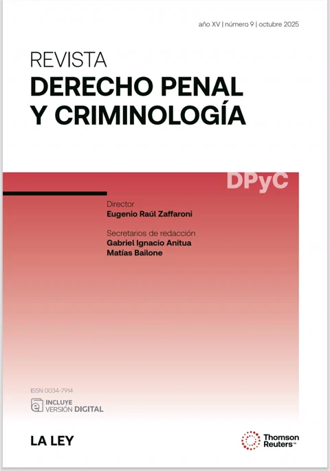 Vista de la publicación La ley del arrepentido y el derecho a controlar la prueba de cargo